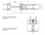 PROFIKIT falban futó tolóajtó tokszerkezet 1000  x 2100 - GK 125mm, 1050x2115mm ajtószárnyhoz